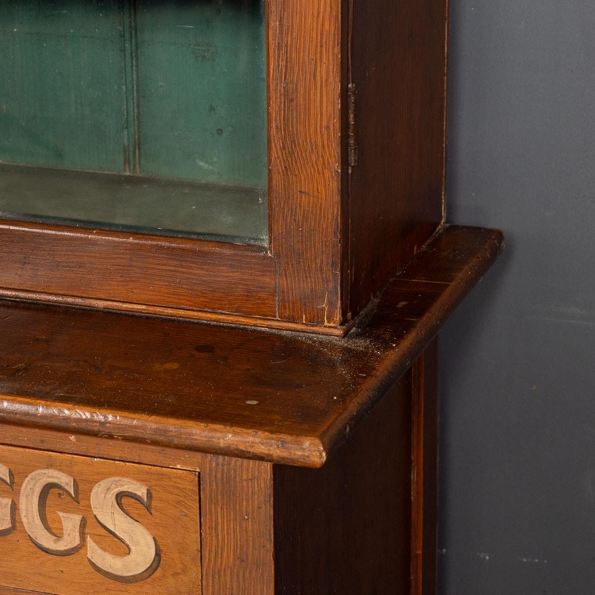 20th Century Victorian Mahogany Grocery Store Advertising Cabinet, c.1900 15