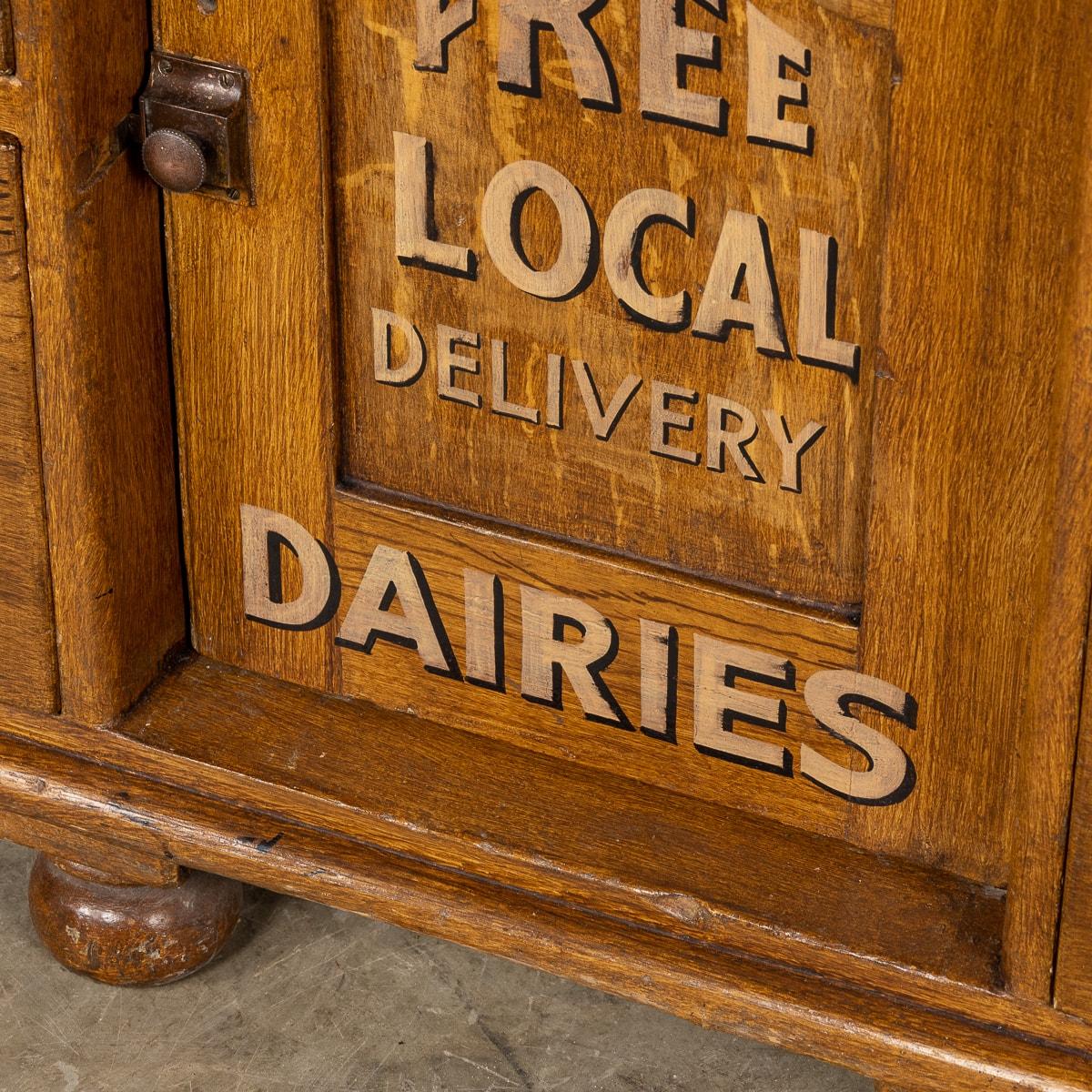 20th Century Victorian Pine Credenza Dairy / Grocers Counter, circa 1900 9