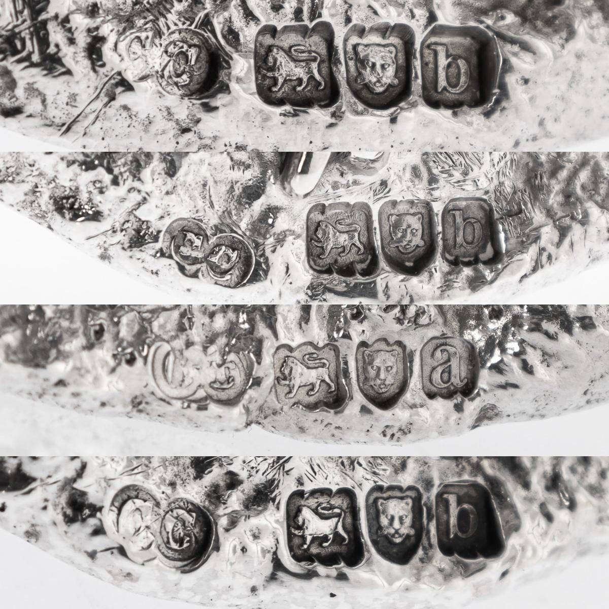 20th Century Victorian Solid Silver Golf Menu Holders, London, c.1896 For Sale 11