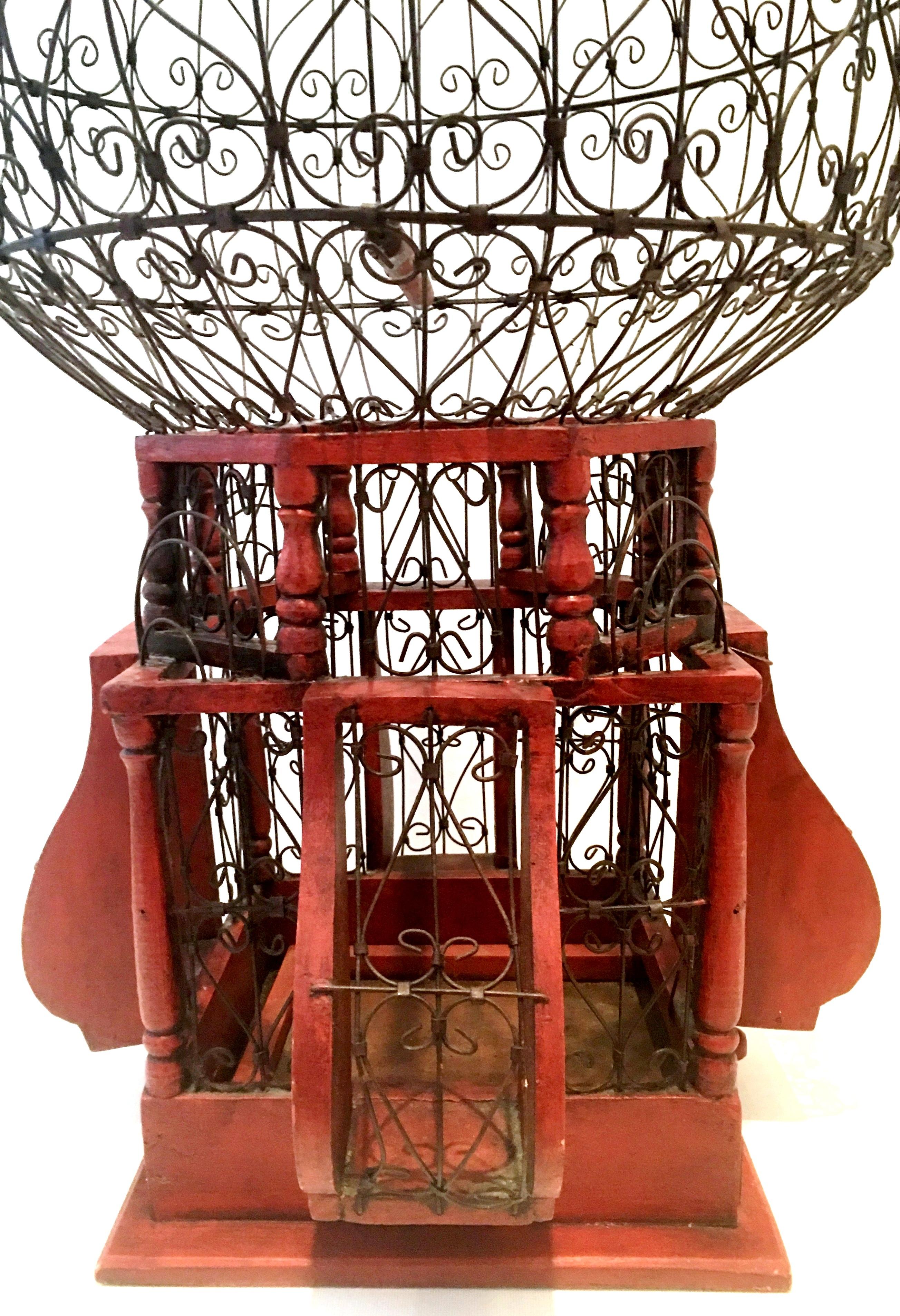 large victorian bird cage