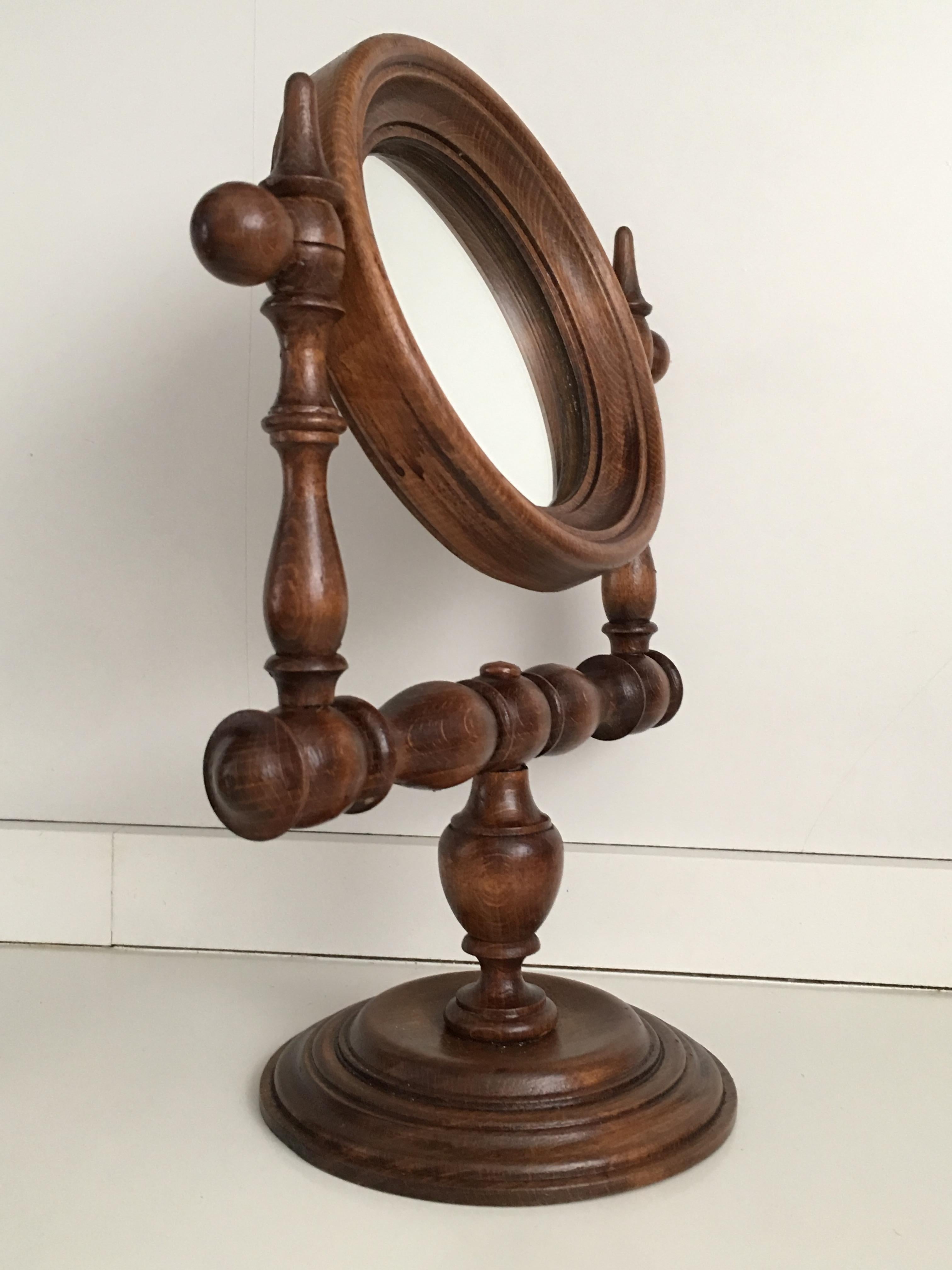 English 20th Century Victorian Walnut Dressing Table Mirrors, England