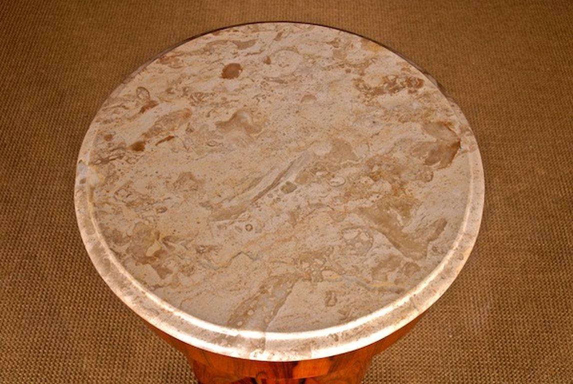 Wood 20th Century Vienna Biedermeier Style Occasional Table For Sale