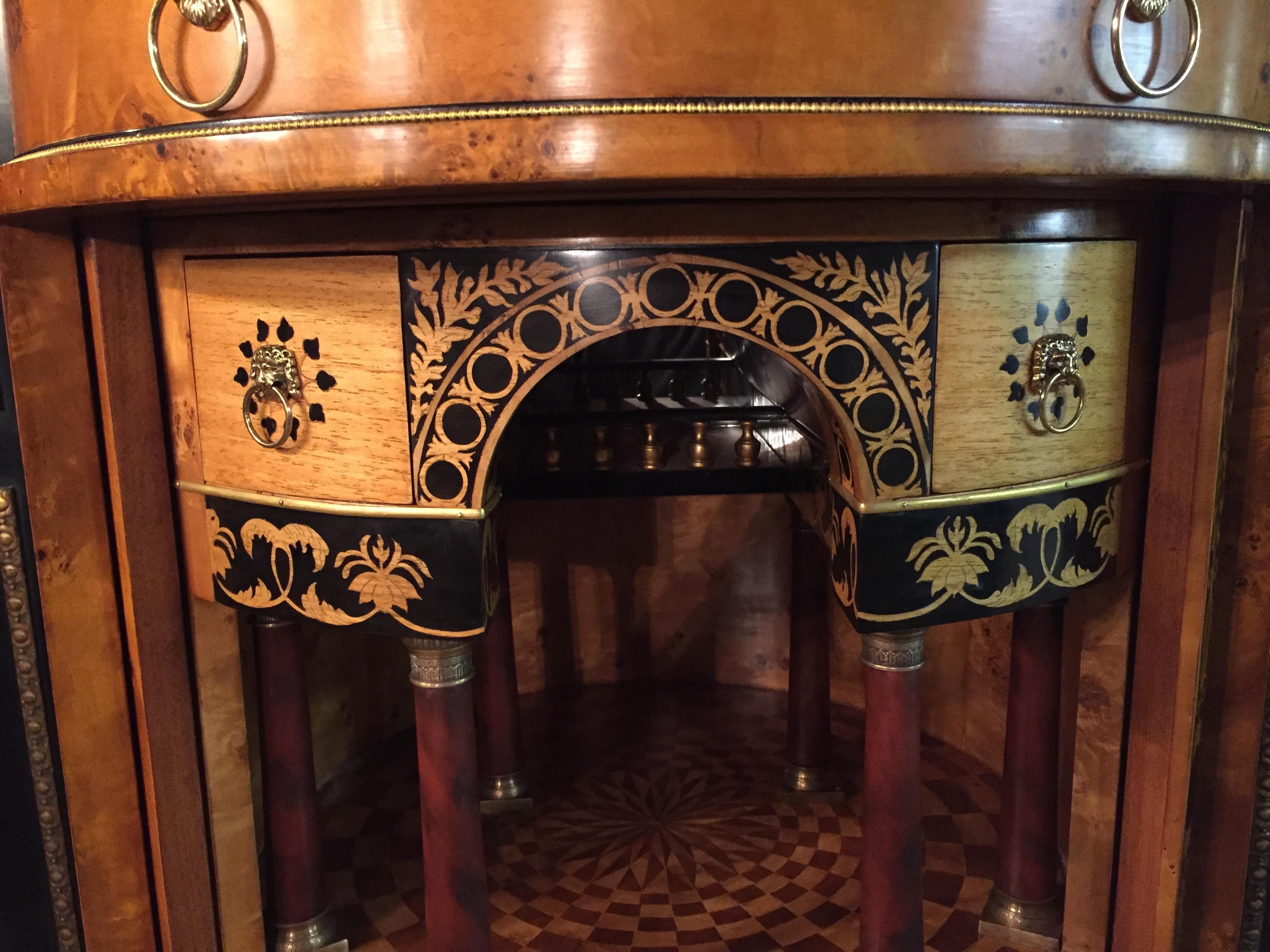 20th Century Vienna Biedermeier Style Secretaire after Johann Härle 2