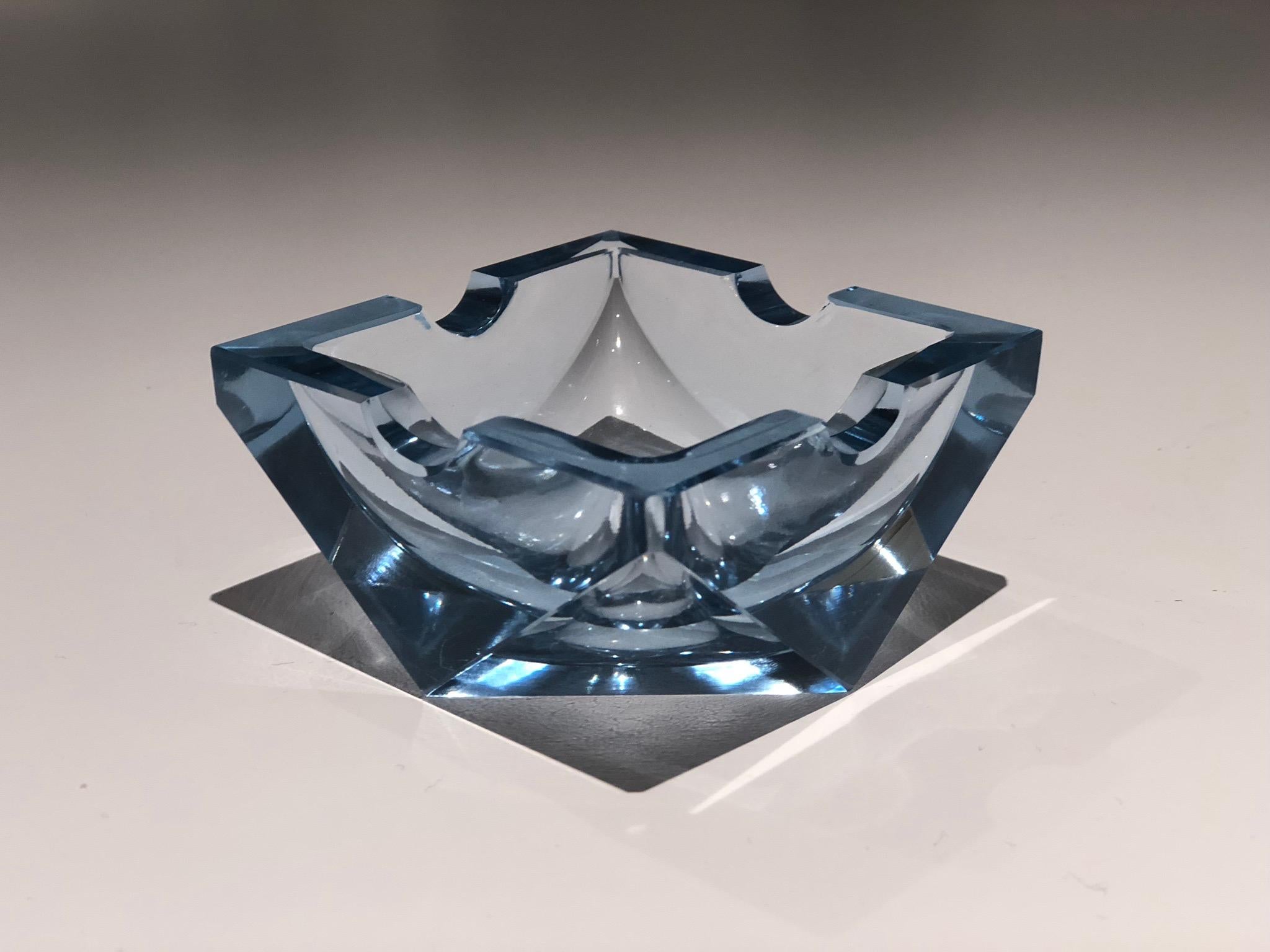 20th Century Vintage Art Deco Glass Ashtray, 19301940 at 1stDibs art