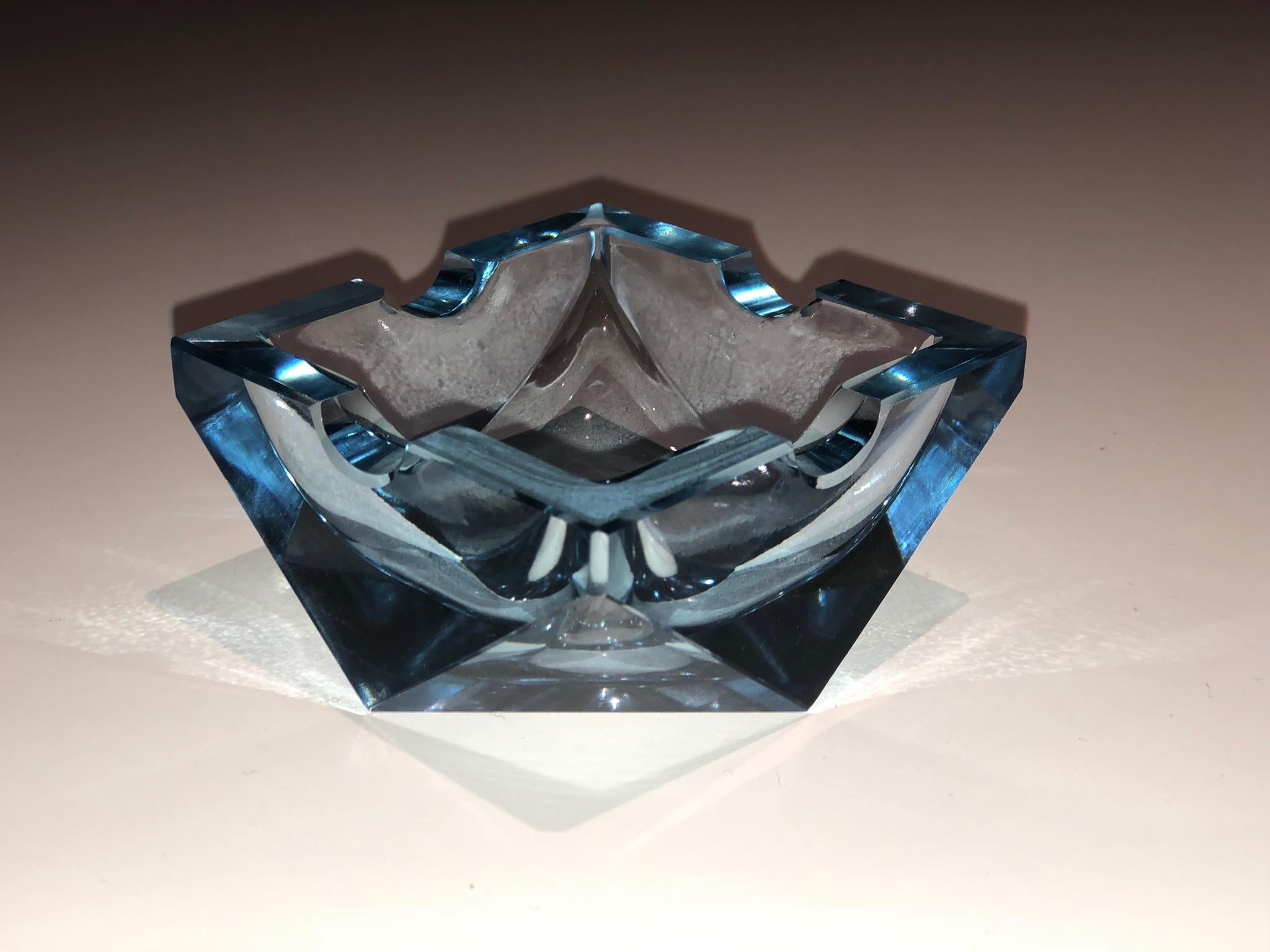 20th Century Vintage Art Deco Glass Ashtray, 19301940 at 1stDibs art