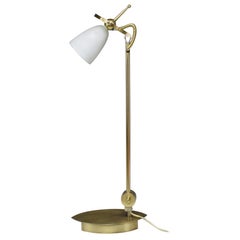 20th Century Vintage Brass Table or Desk Lamp, 1980s
