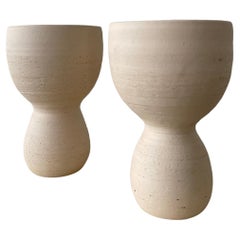 20th Century Vintage Ceramic Goblet Cups