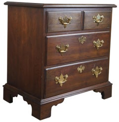 20th Century Vintage Cherry Nighstand Dresser Chest of Drawers Side Table