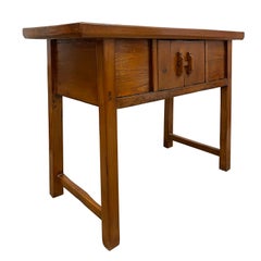 20th Century Vintage Chinese Country Style Console Table/Sideboard