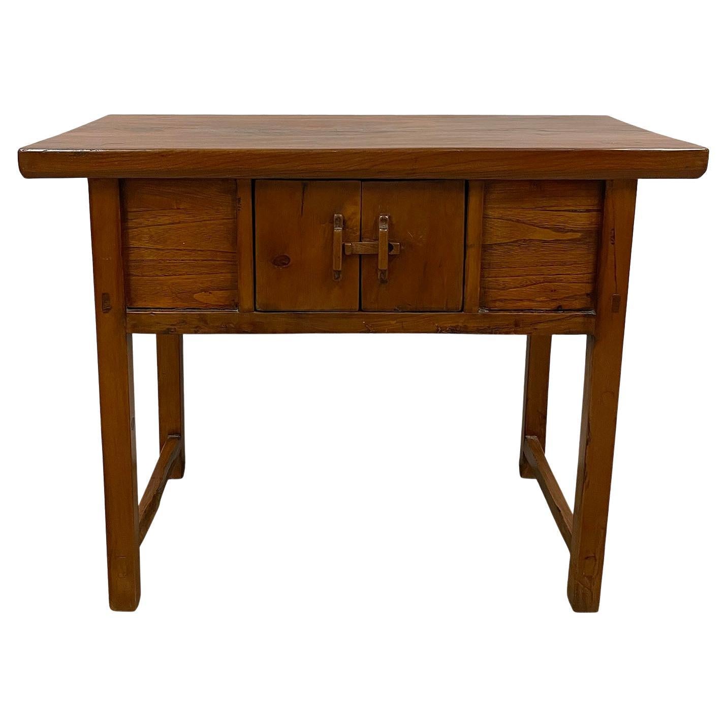 20th Century Vintage Chinese Country Style Console Table/Sideboard For Sale