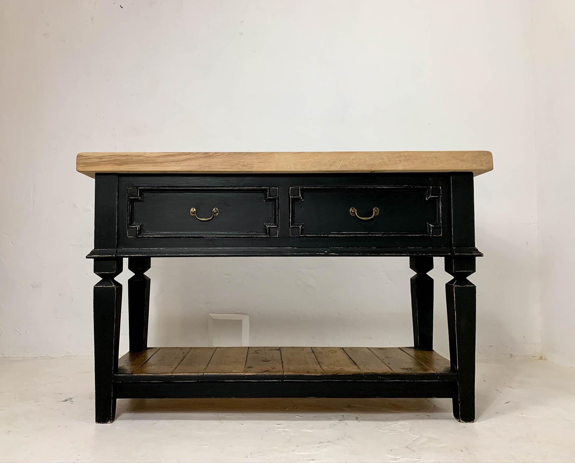 kitchen chopping block table
