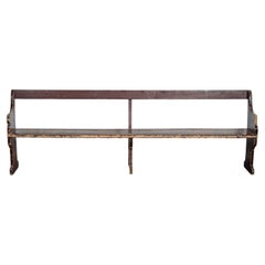 20th Century Vintage Church Pew Bench