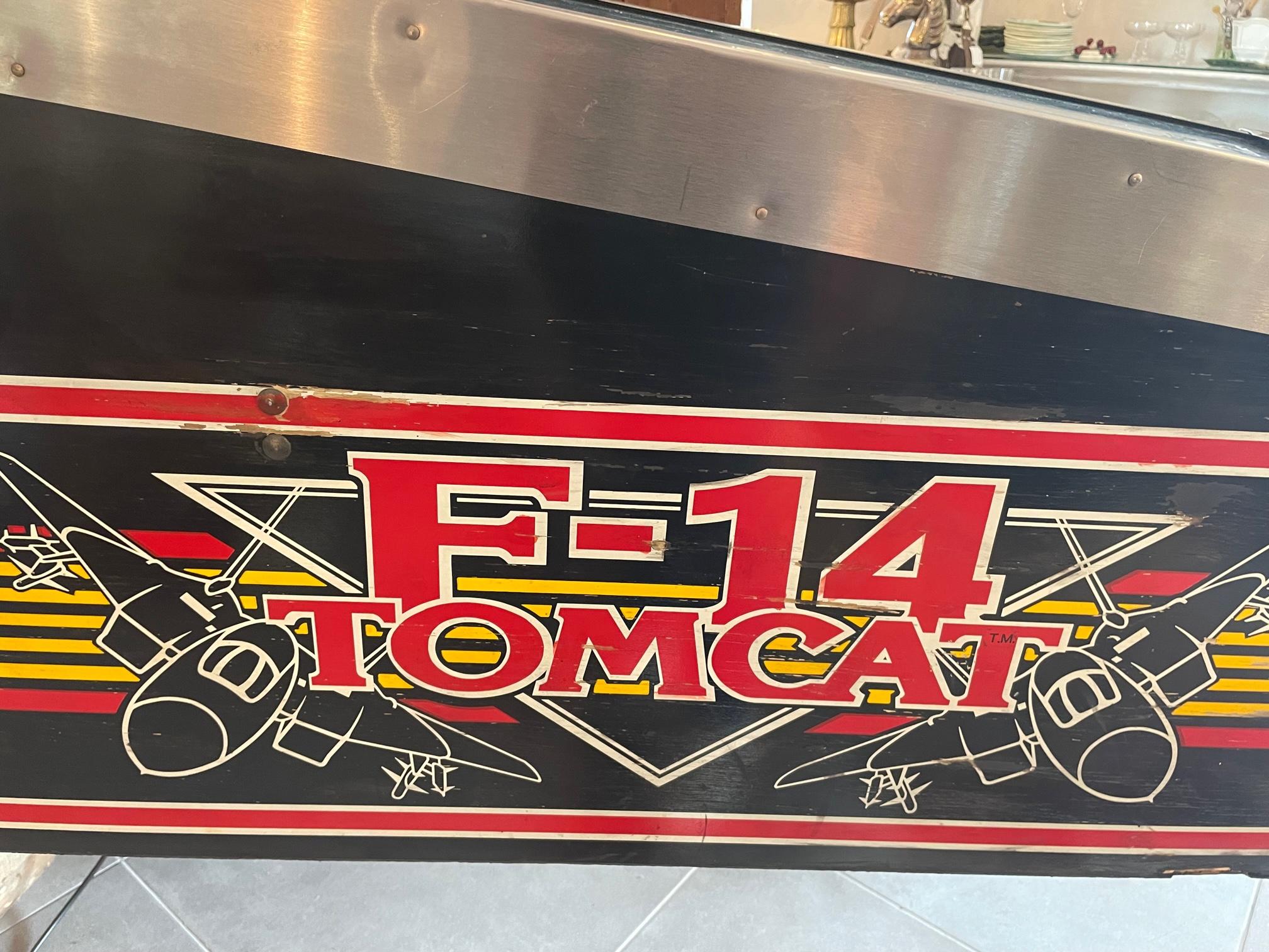 20th Century Vintage F-14 TOMCAT Pinball Machine, 1987s 7