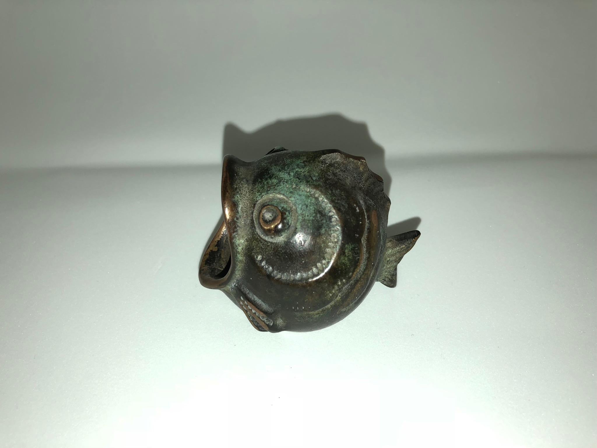 20th Century Vintage Fish Ashtray by Walter Bosse, 1950s 2