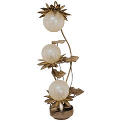 20th Century Vintage "Flower" Lamp, Maison Jansen, 1970's