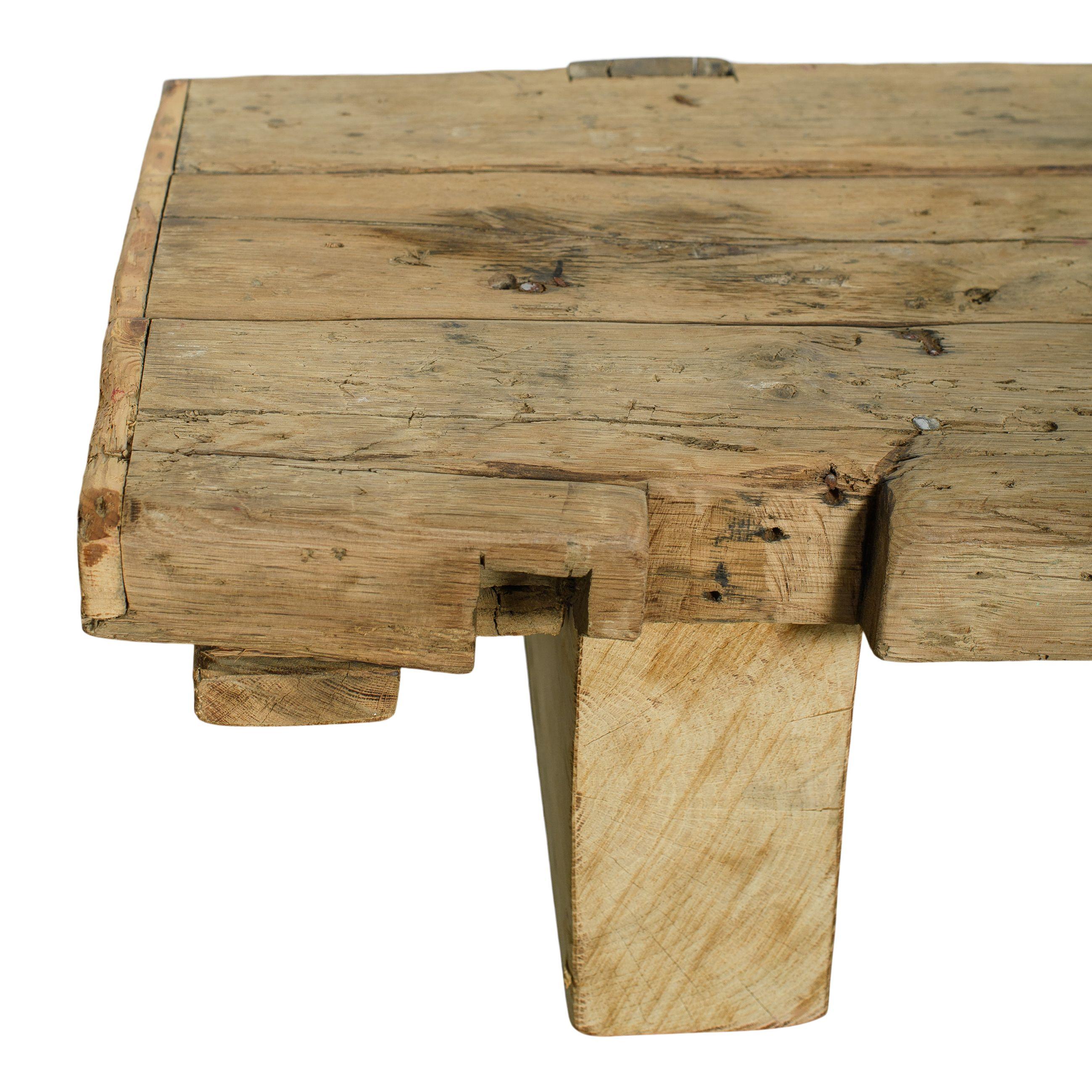 20ième siècle Table basse en bois français vintage du 20e siècle en vente