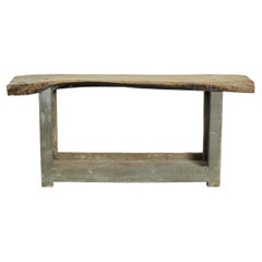 Consola francesa de madera del siglo XX