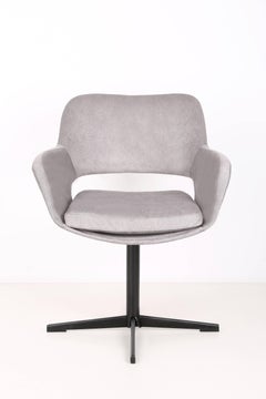 20th Century Vintage Grey Swivel Armchair, Europe, 1960s