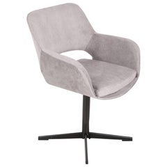 Fauteuil pivotant gris vintage du XXe siècle, Europe, années 1960