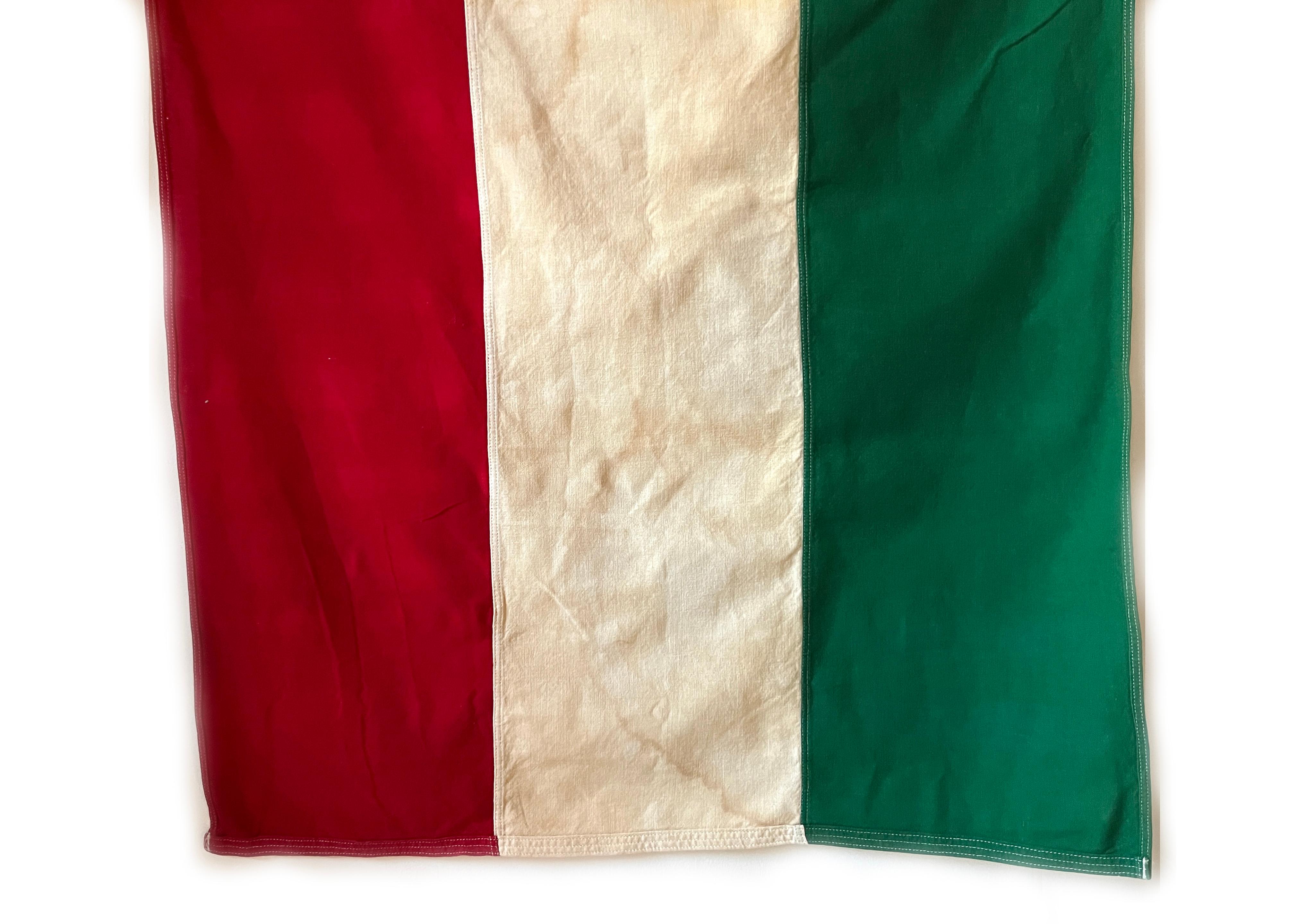 Drapeau hongrois vintage du 20ème siècle par Bulldog, monture en coton, de fabrication américaine en vente 3
