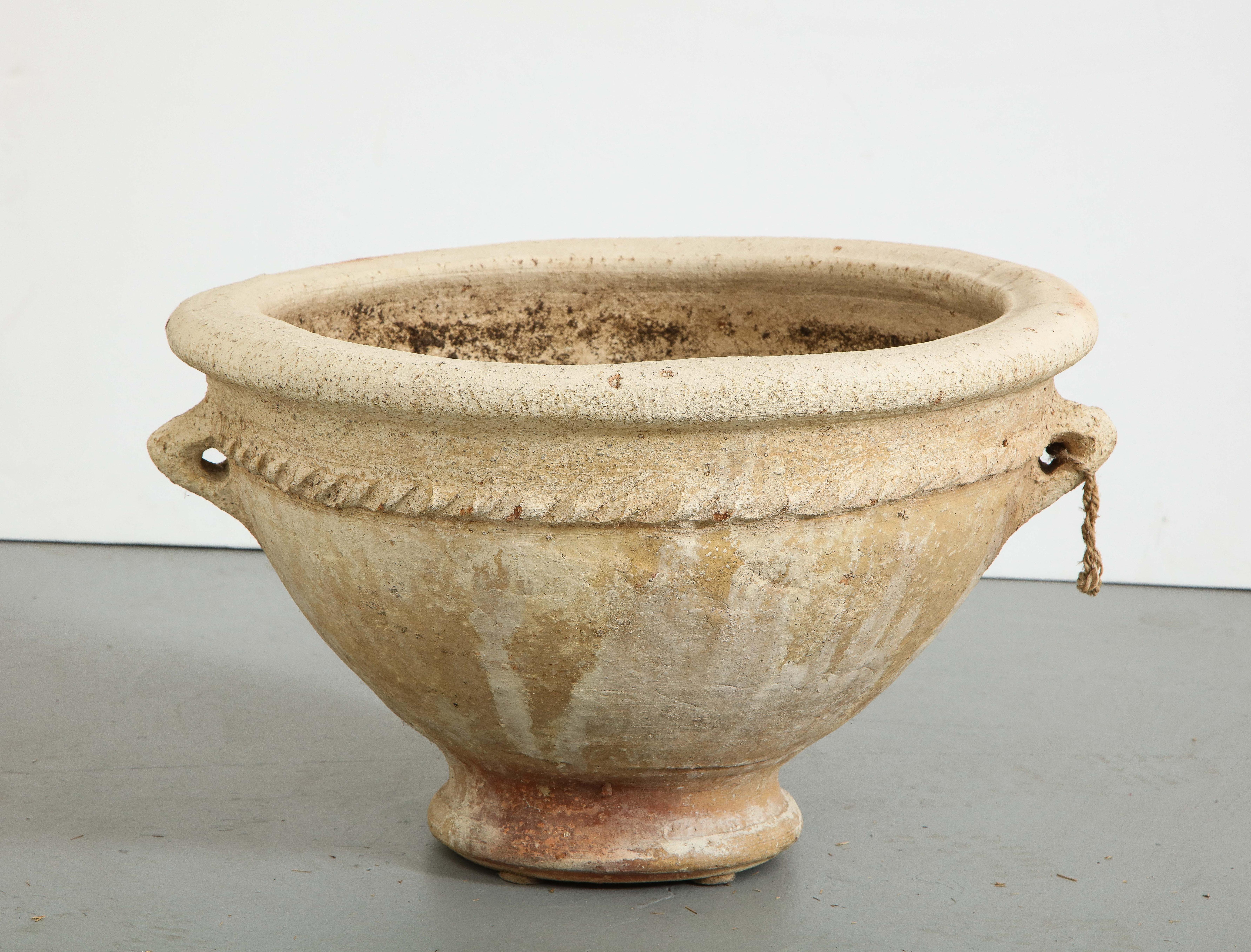 Smaltato Fioriera in ceramica smaltata italiana del XX secolo in vendita