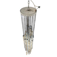 20th Century Vintage Italian Mid-Century Murano Glass Pendant by Paolo Venini