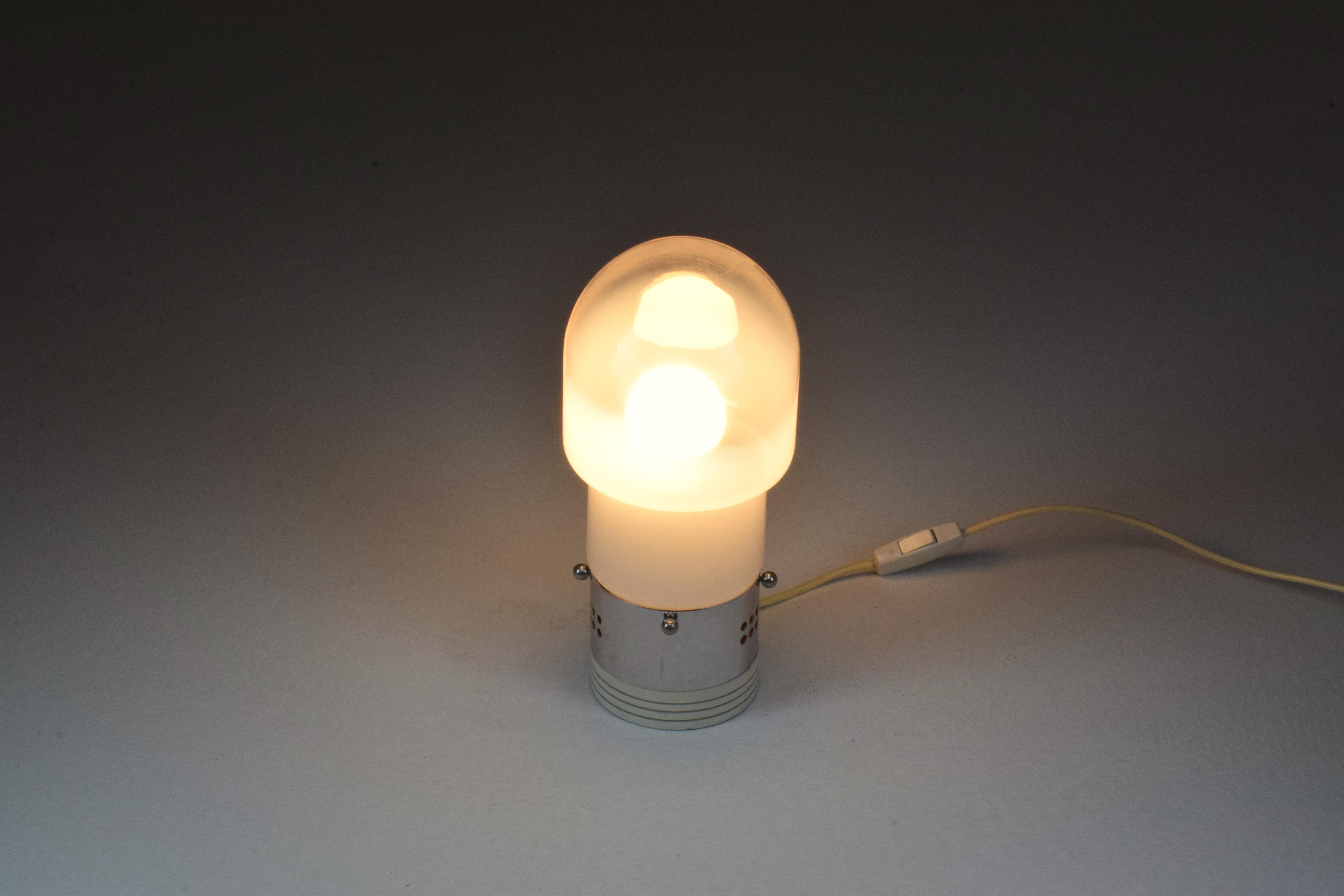 20th Century Vintage Italian Table Lamp by Carlo Nason for Mazzega, 1970s For Sale 6