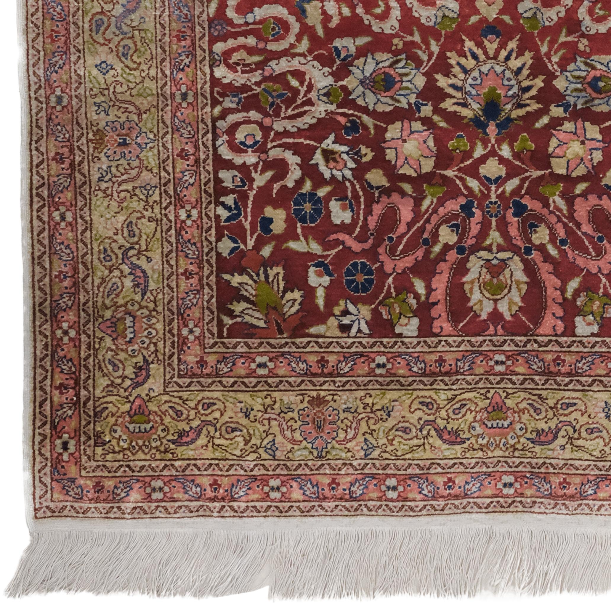Turkish 20th Century Vintage Kayseri Rug For Sale