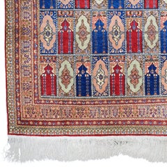 20th Century Vintage Kayseri Silk Rug - Turkish Rug, Vintage Rug