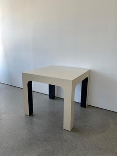 20th Century Vintage Laminate Shadow End Table