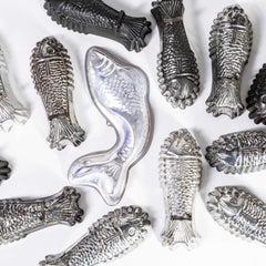 20th Century Vintage Large Decorative Fish Jelly Moulds - One Mould