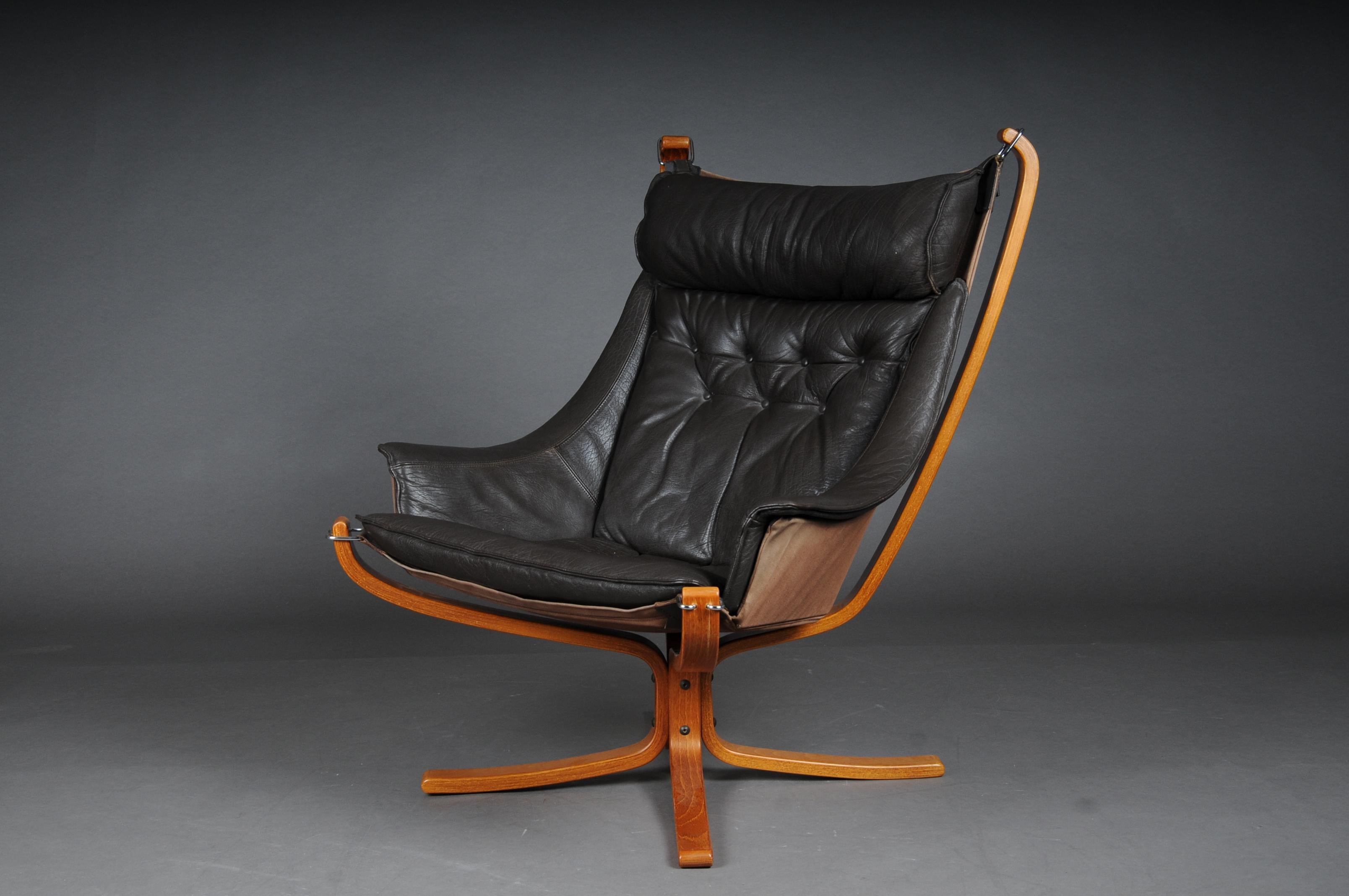 20th Century Vintage Lounge Chair with 1