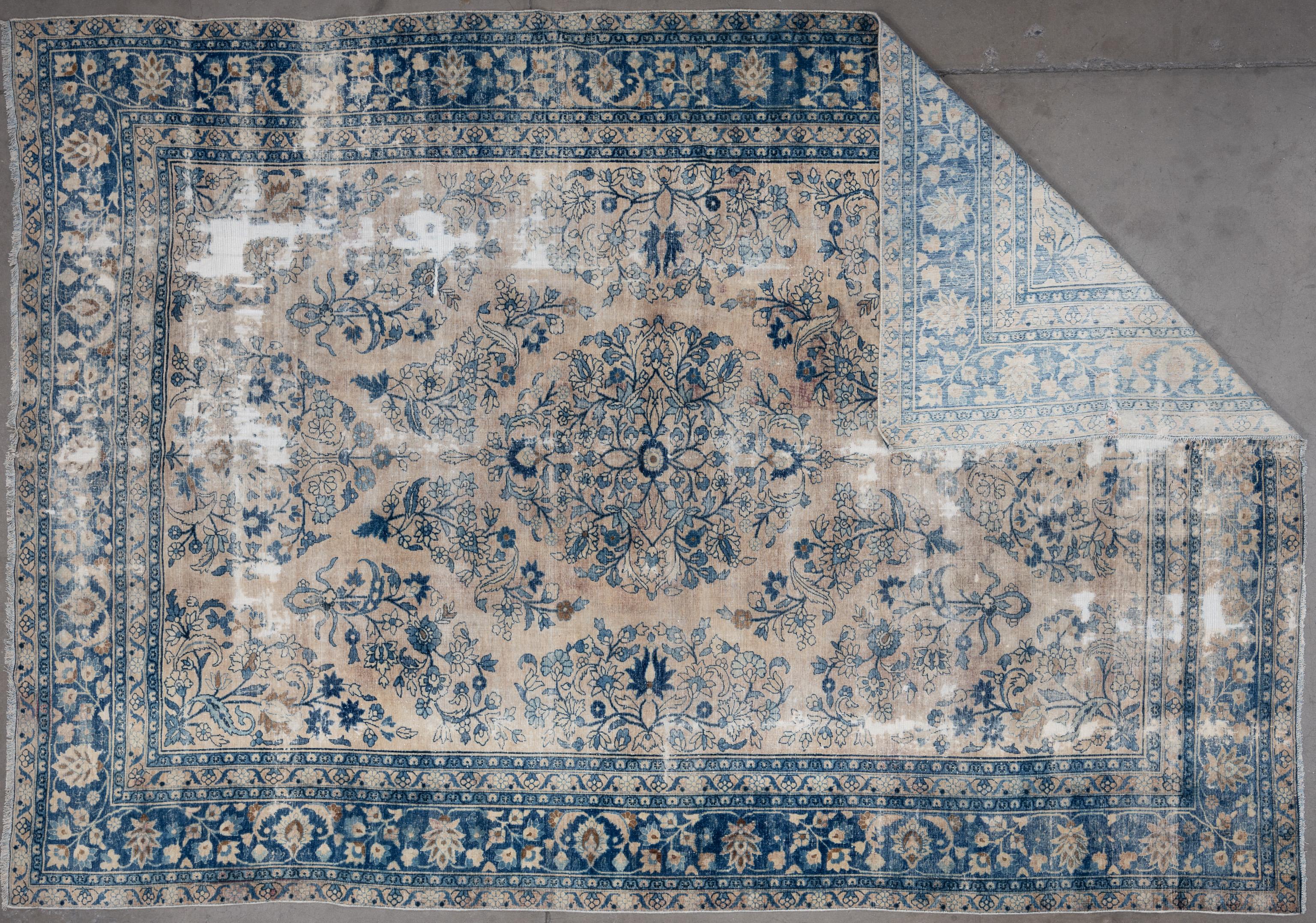 Tissé à la main 20ème siècle Vintage Oushak en vente