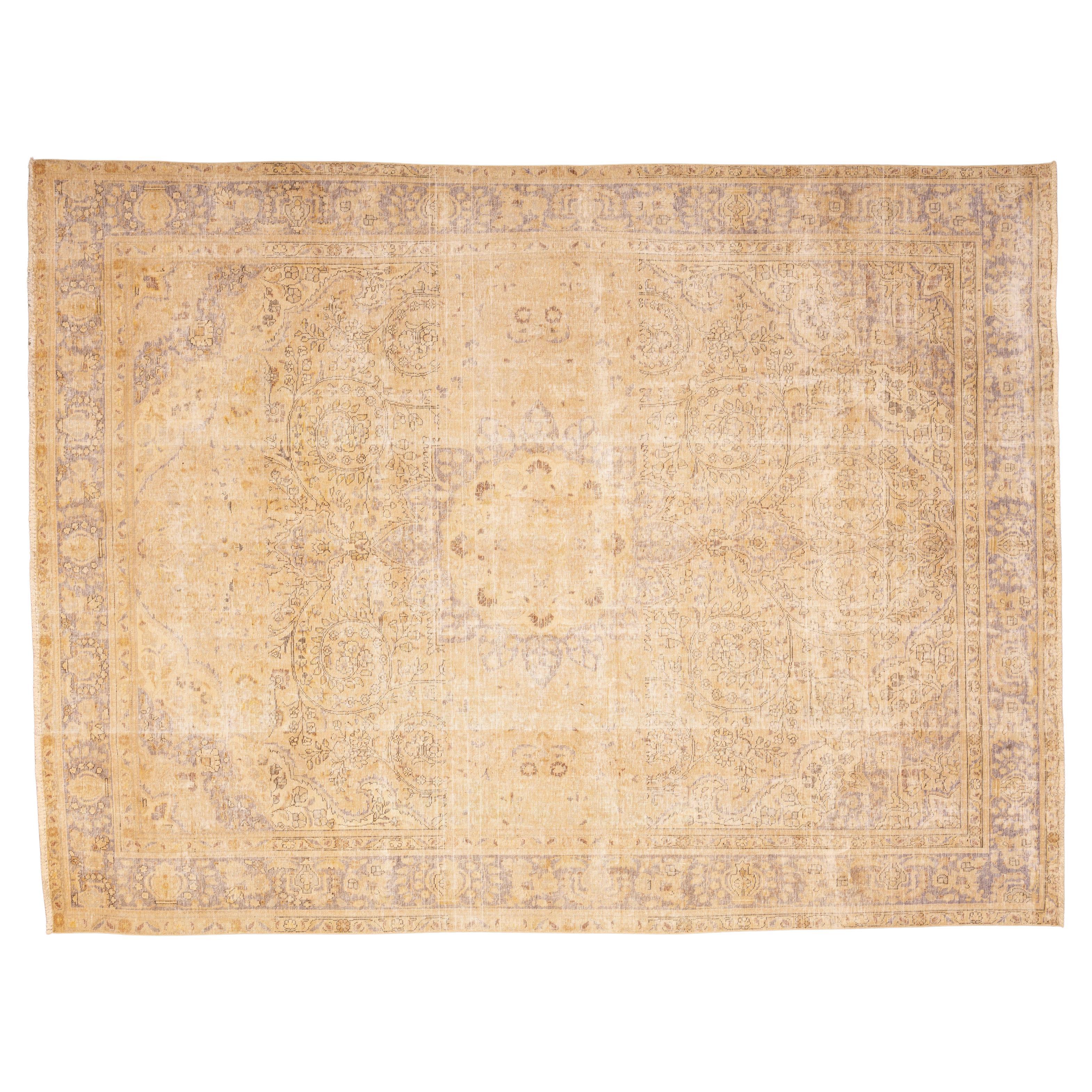 20th Century Vintage Oushak For Sale