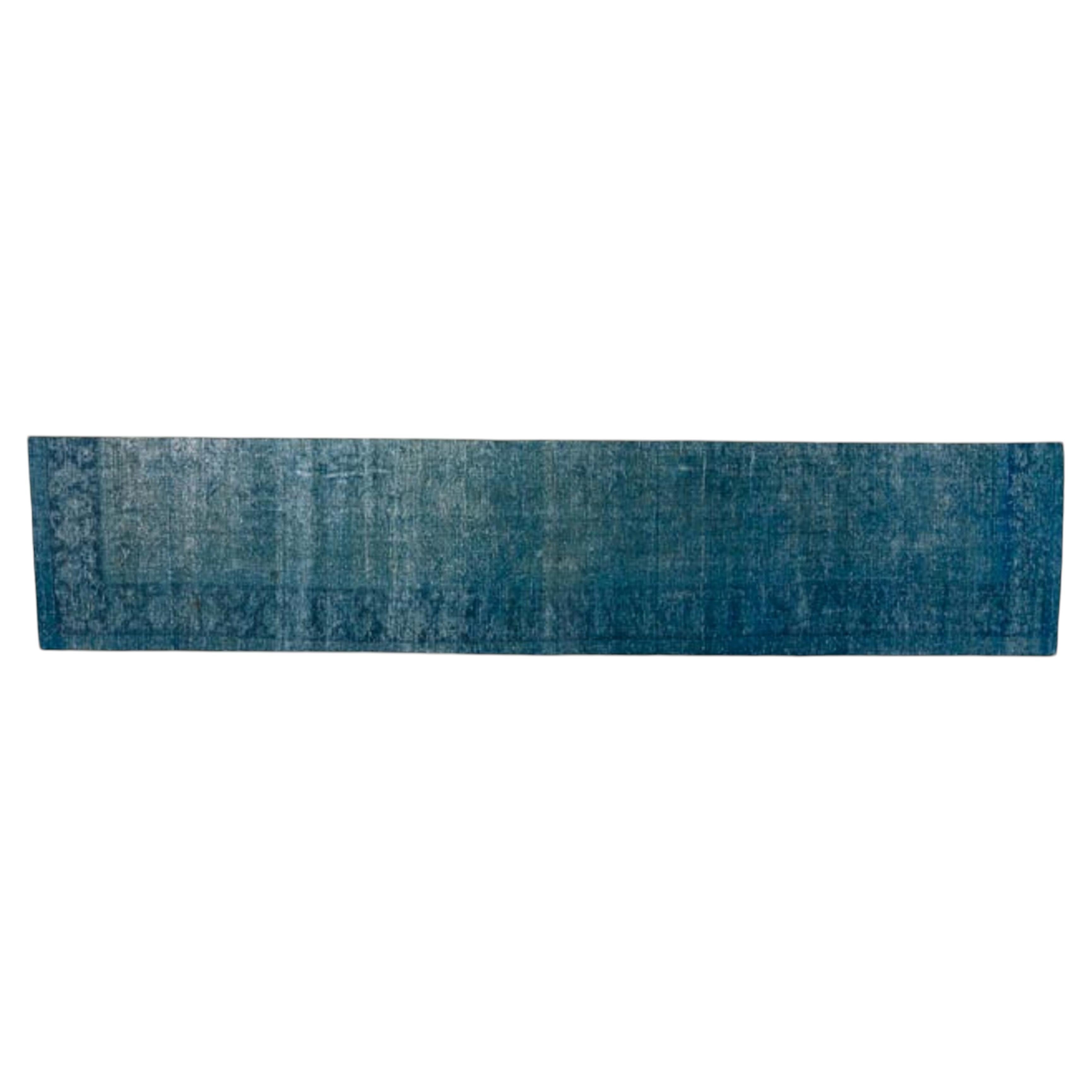 20th Century Vintage Oushak Runner For Sale