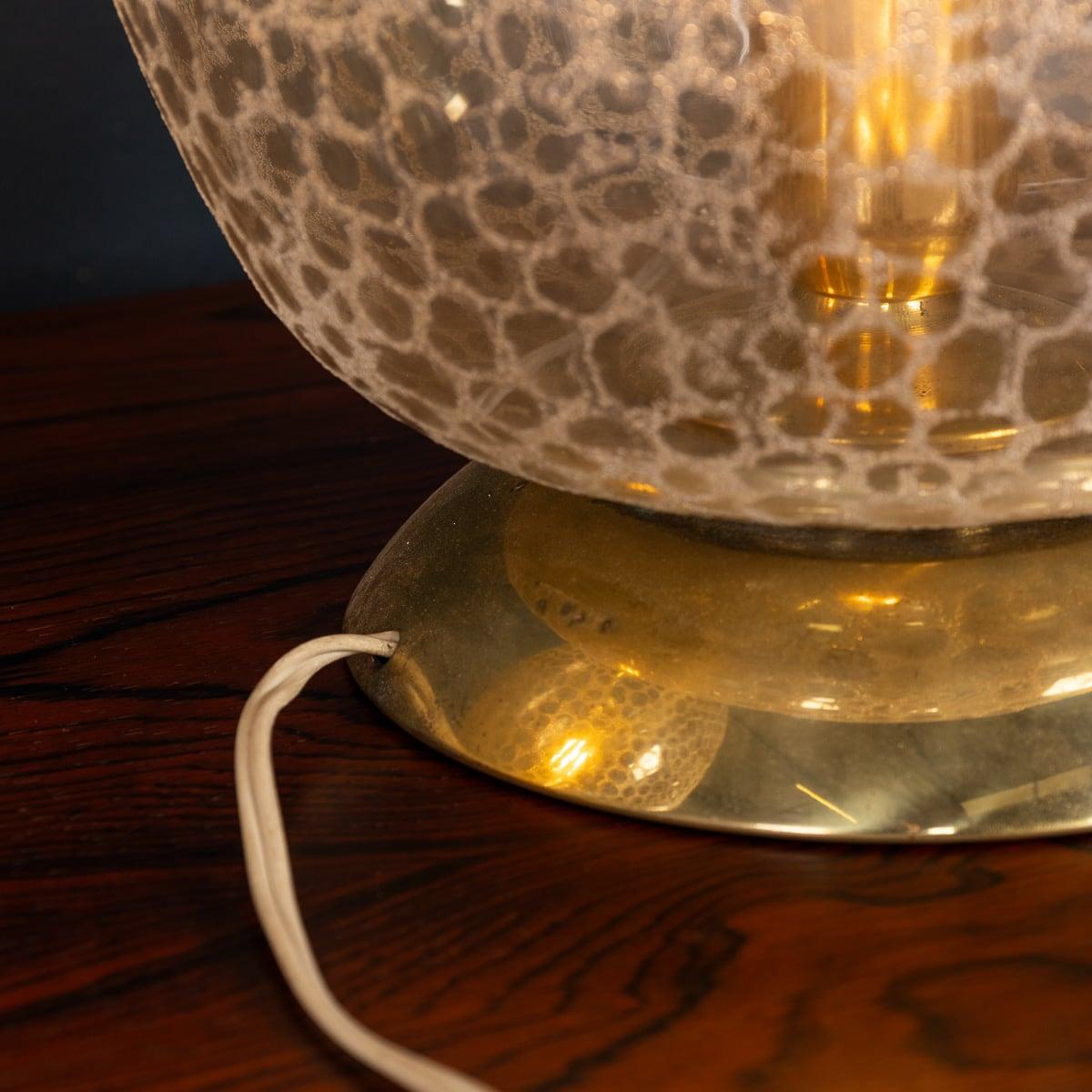20ème siècle Vintage Paire de lampes de table en verre Murano Glass, Made In Venice, Italy 8