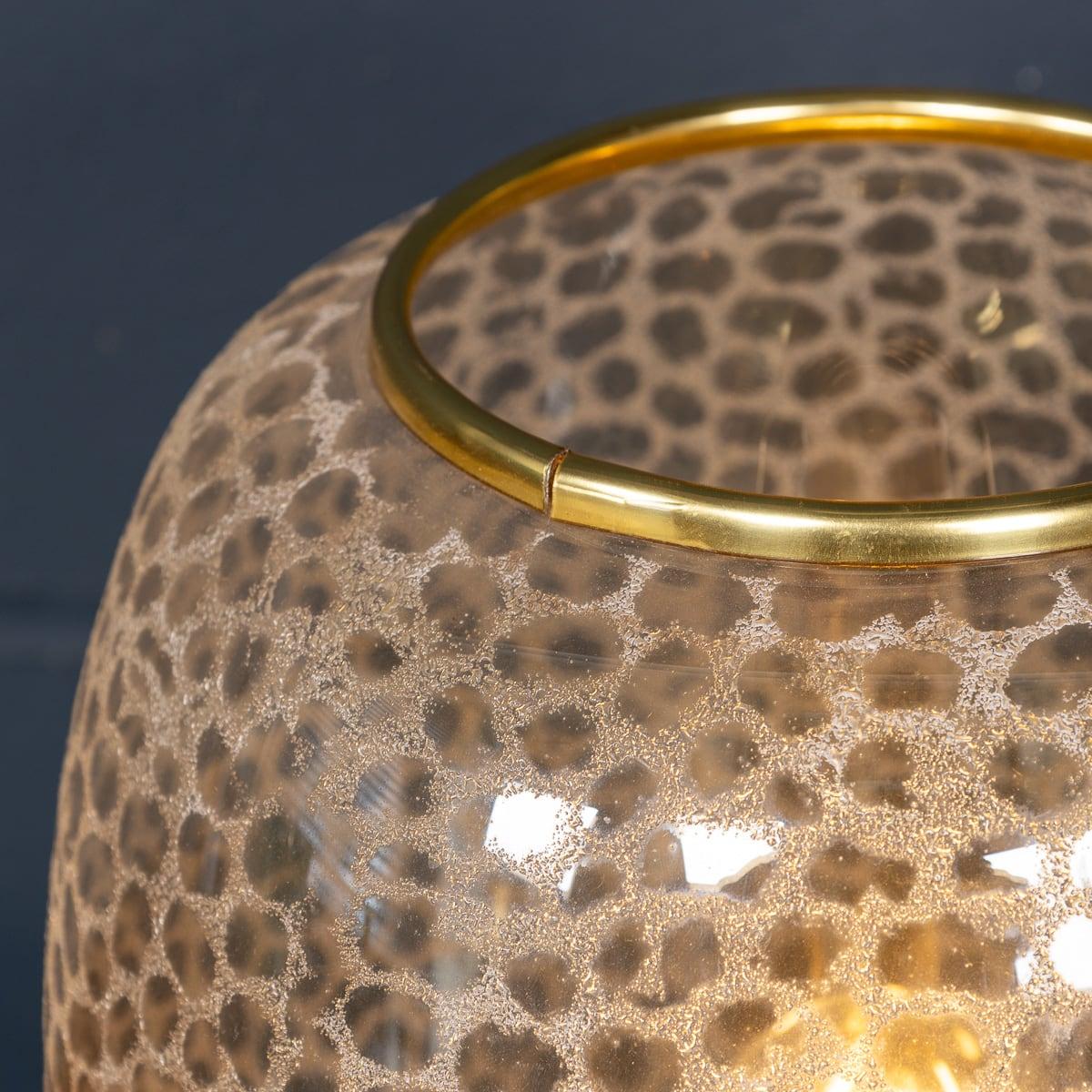 20ème siècle Vintage Paire de lampes de table en verre Murano Glass, Made In Venice, Italy 13