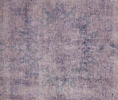 20th Century Vintage Purple Turkish Oushak