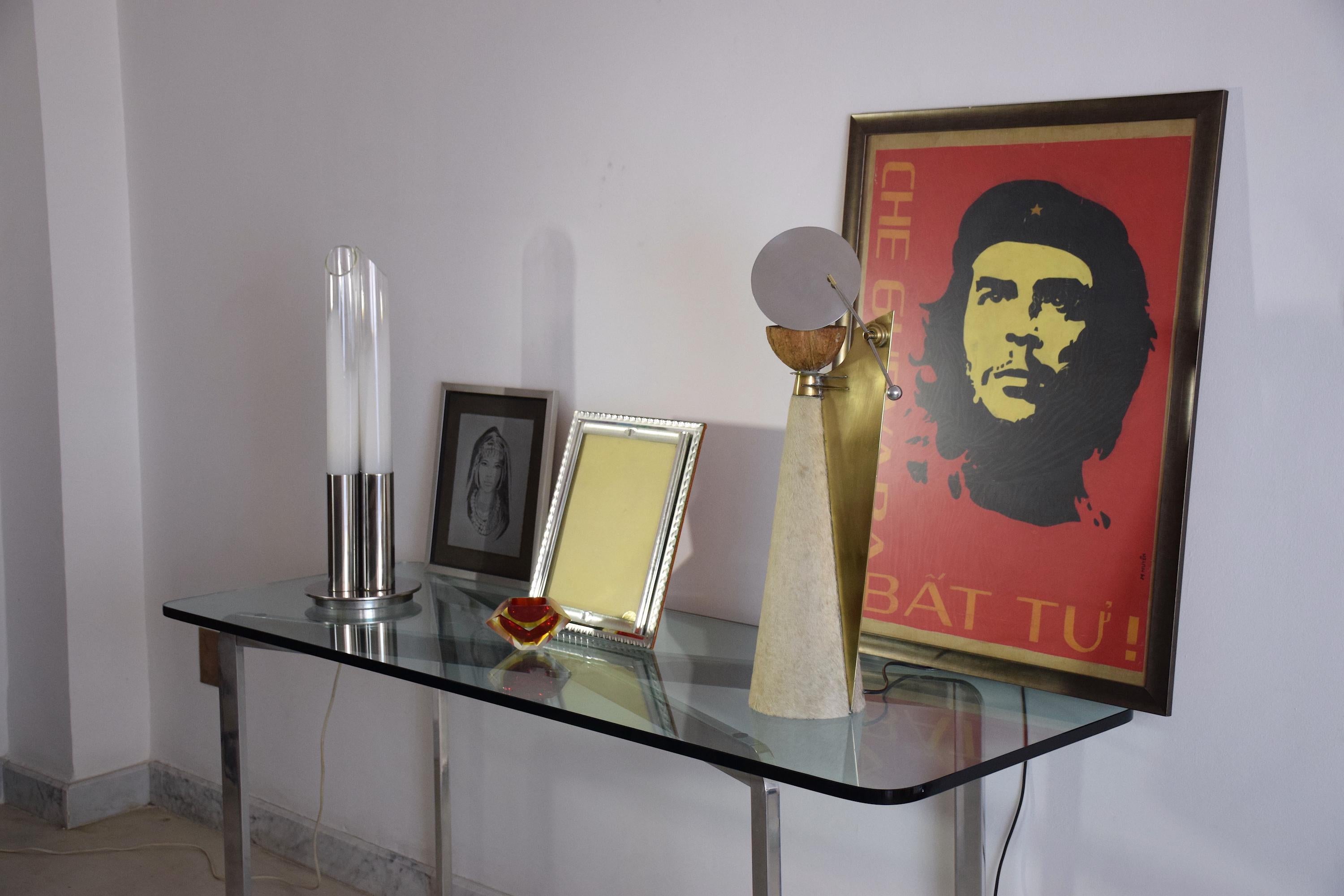 Français Lampe de bureau sculpturale Pucci de Rossi, France, années 1980 en vente