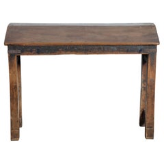 Mesa de madera inclinada vintage del siglo XX