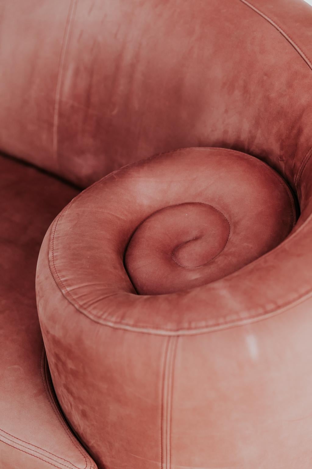 Leather 20th Century Vintage Sofa by Maroeska Metz