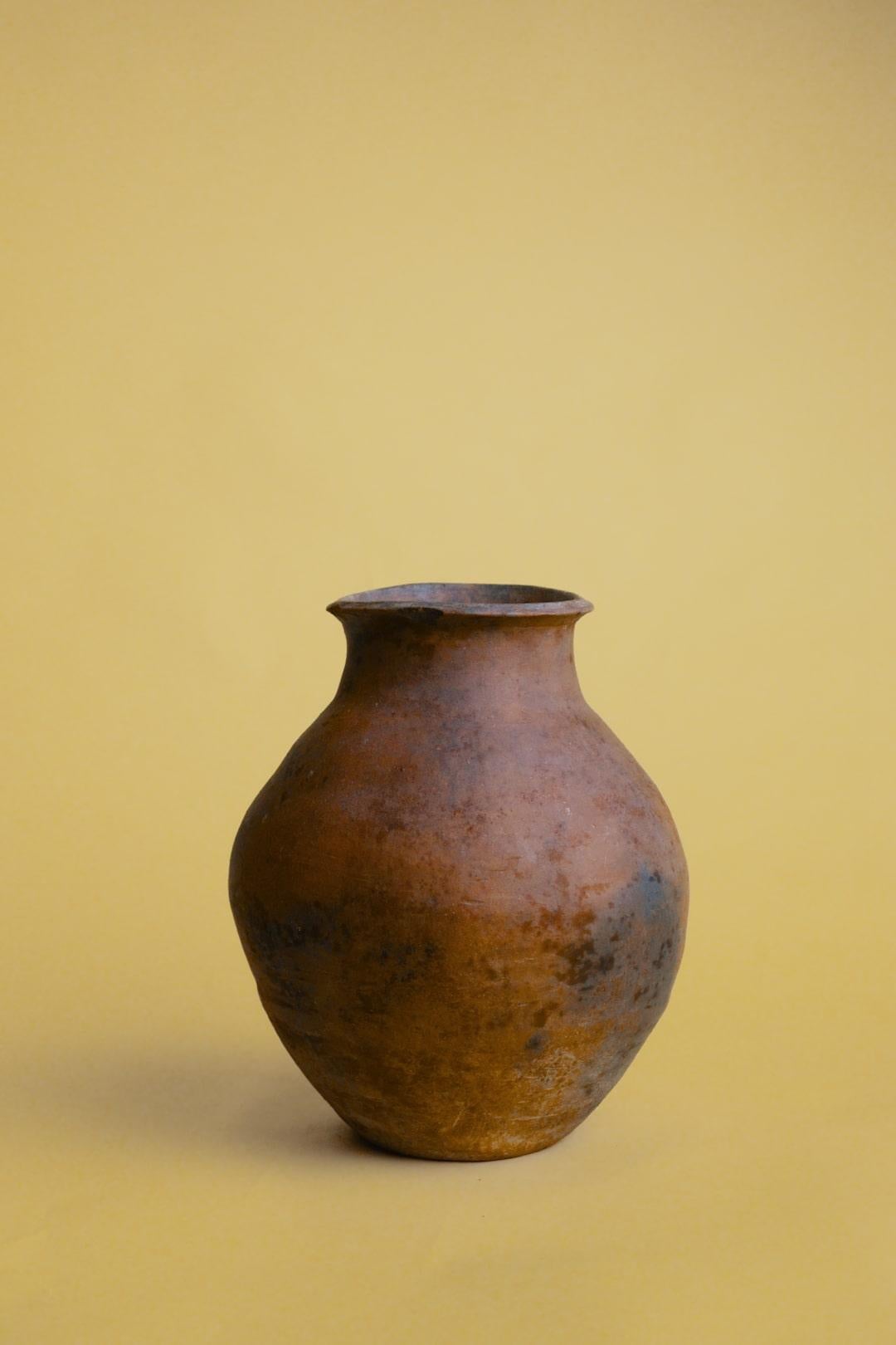 Rustikaler Terrakotta-Topf aus dem 20. Jahrhundert, rustikales mediterranes Steingut (Türkisch) im Angebot