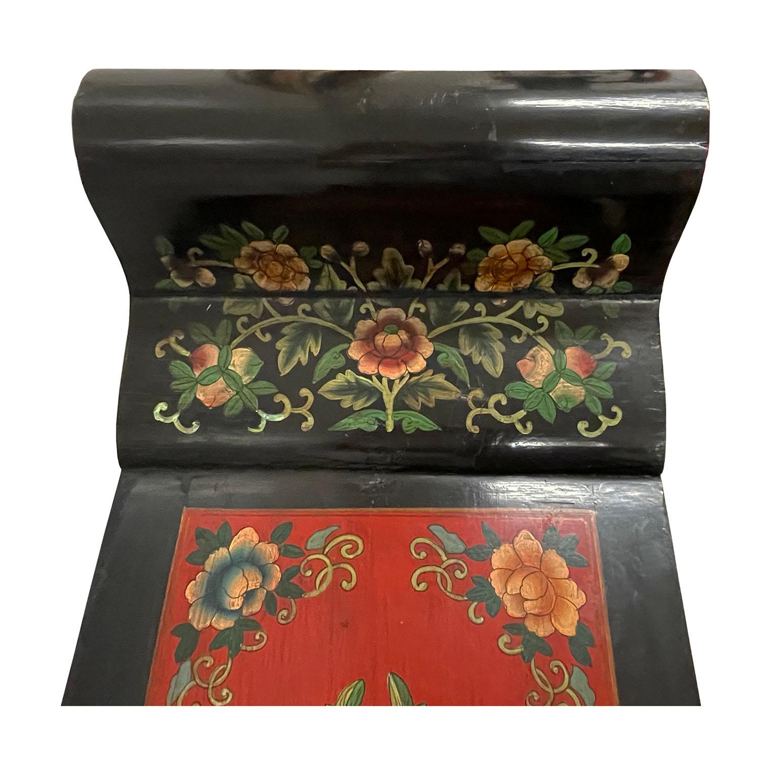 20th Century Vintage Tibetan Massive Painted Altar Table, Console For Sale 3