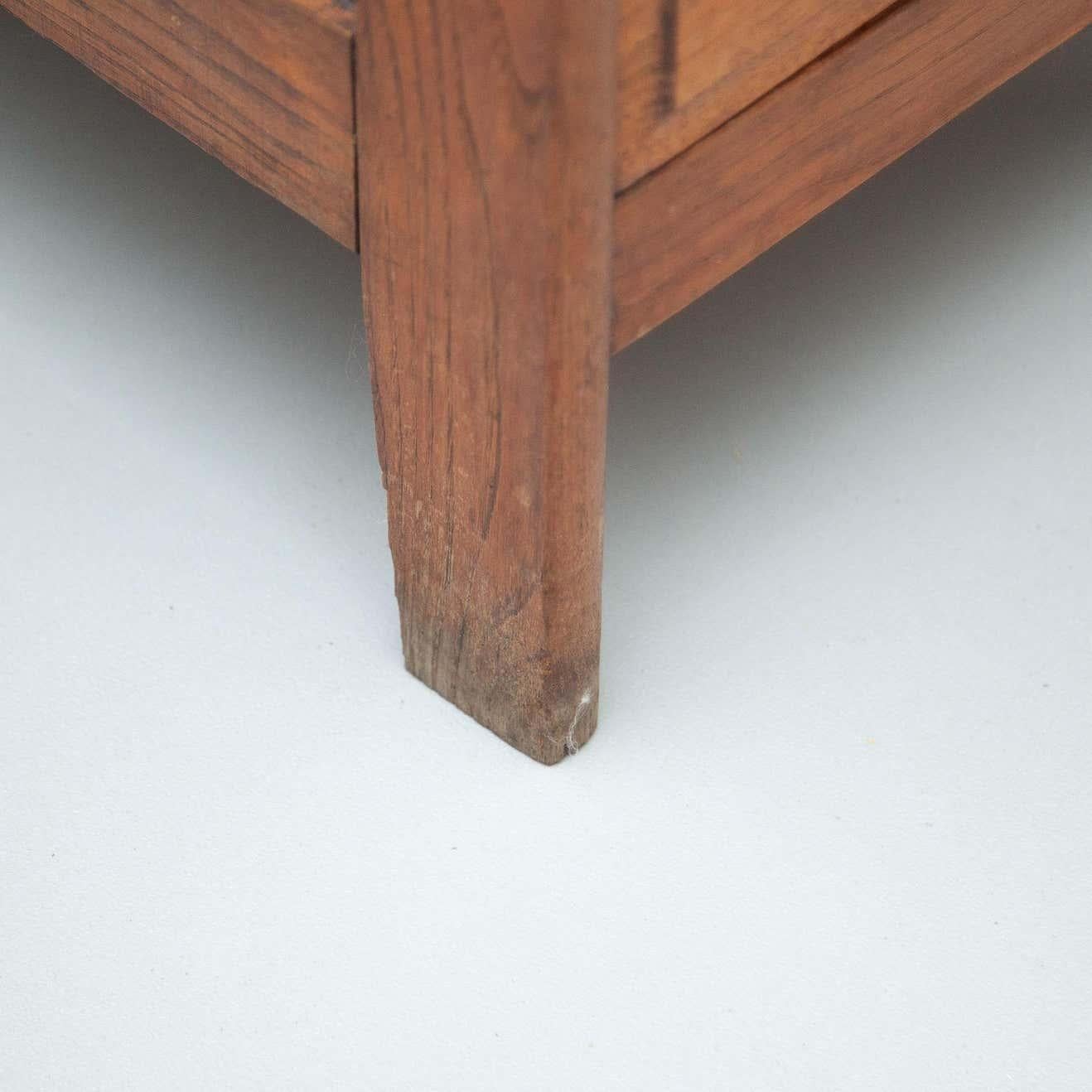 Bureau traditionnel français vintage en bois du 20ème siècle en vente 1