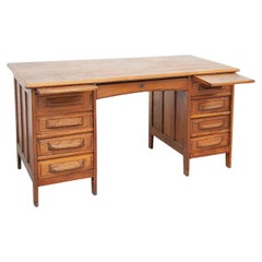 20th Century Vintage Traditional French Writing Desk in Wood
