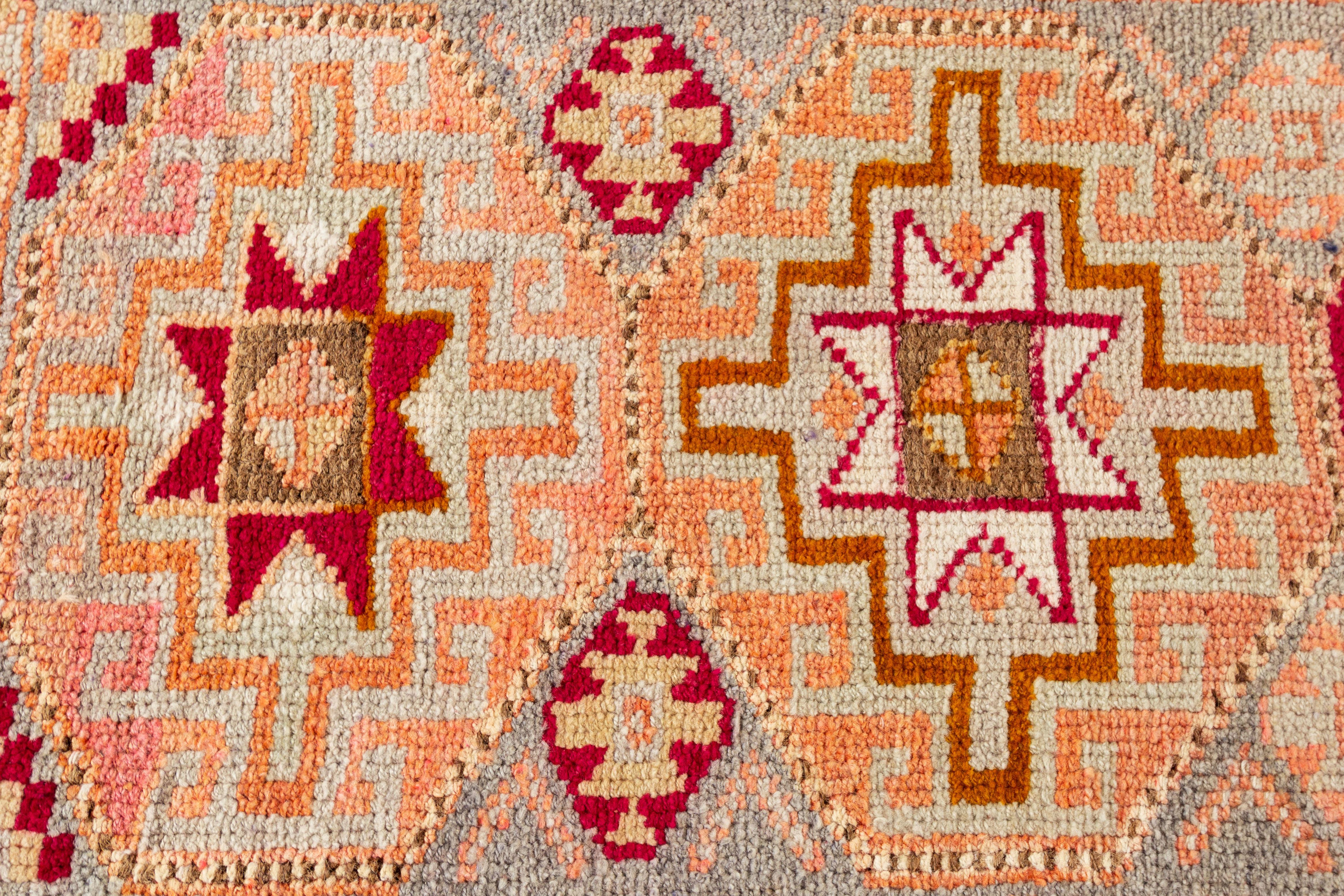 20th Century Vintage Turkish Anatolian Runner Rug, 3'1