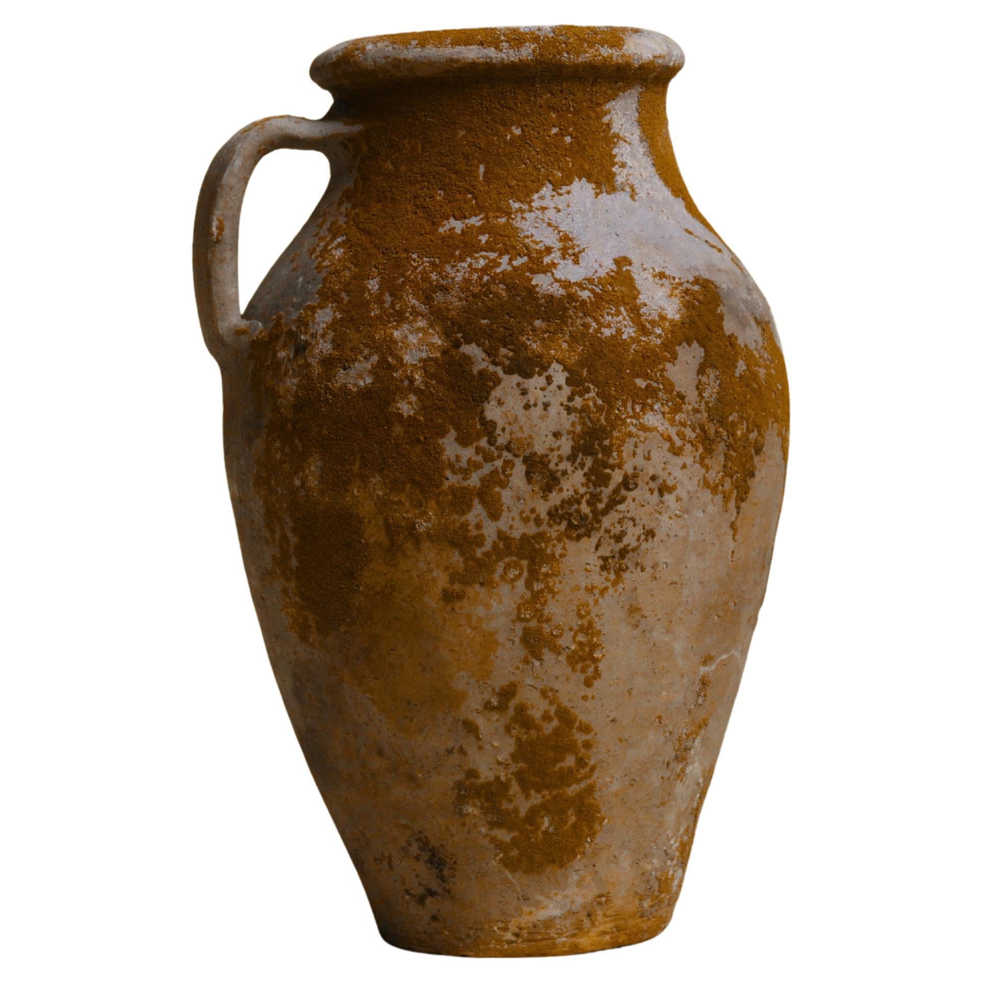 Vaso rustico turco in terracotta del 20° secolo