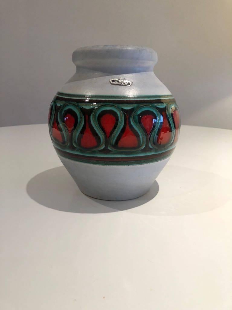 Ceramic 20th Century Vintage West German Bay Keramik Vase