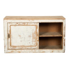 20th Century Vintage Wood French Cabinet