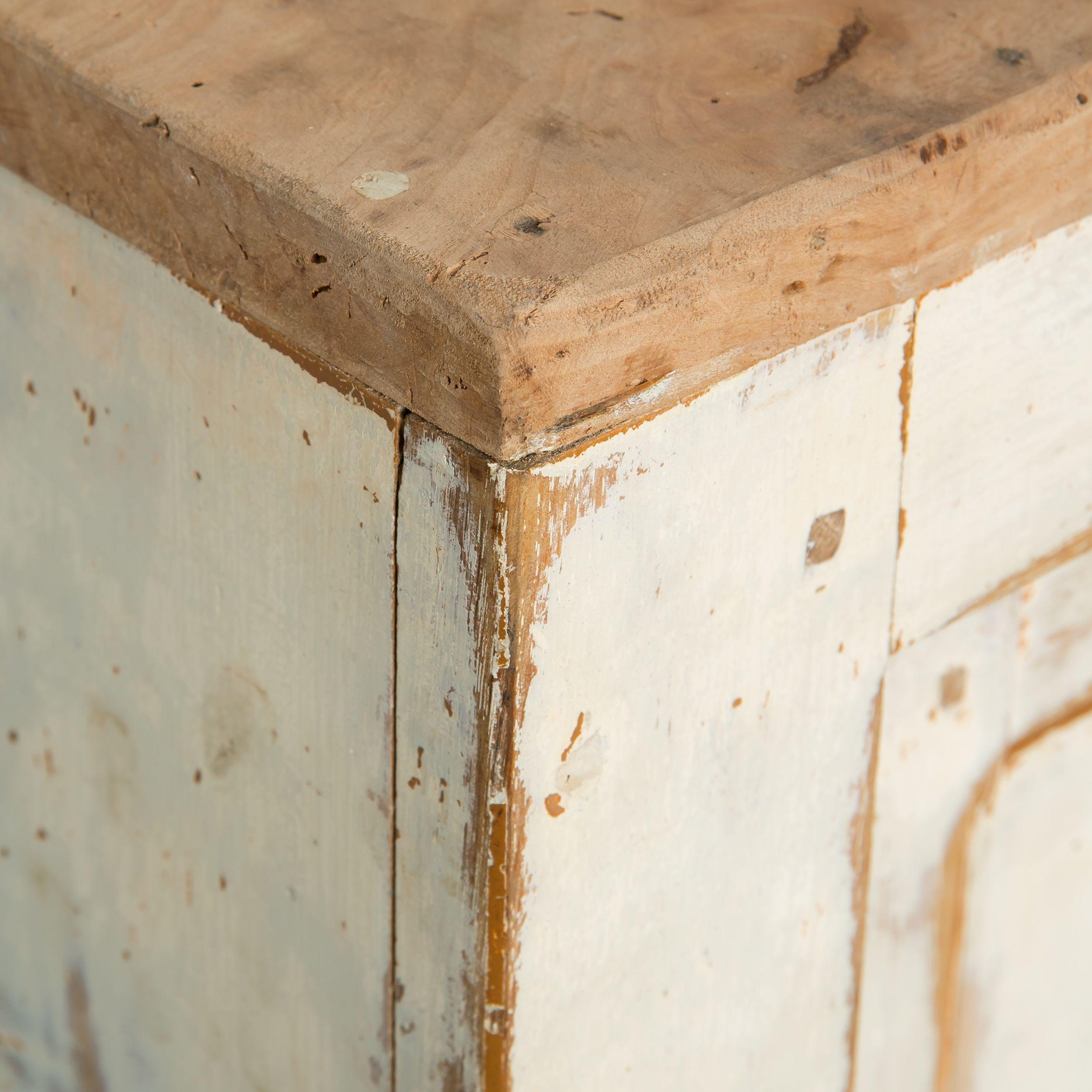 20th Century Vintage Wood French Cabinet For Sale 1